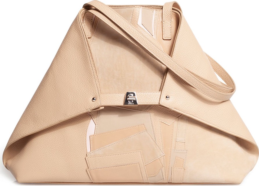 Akris Ai Medium Collage Soft Shoulder Bag