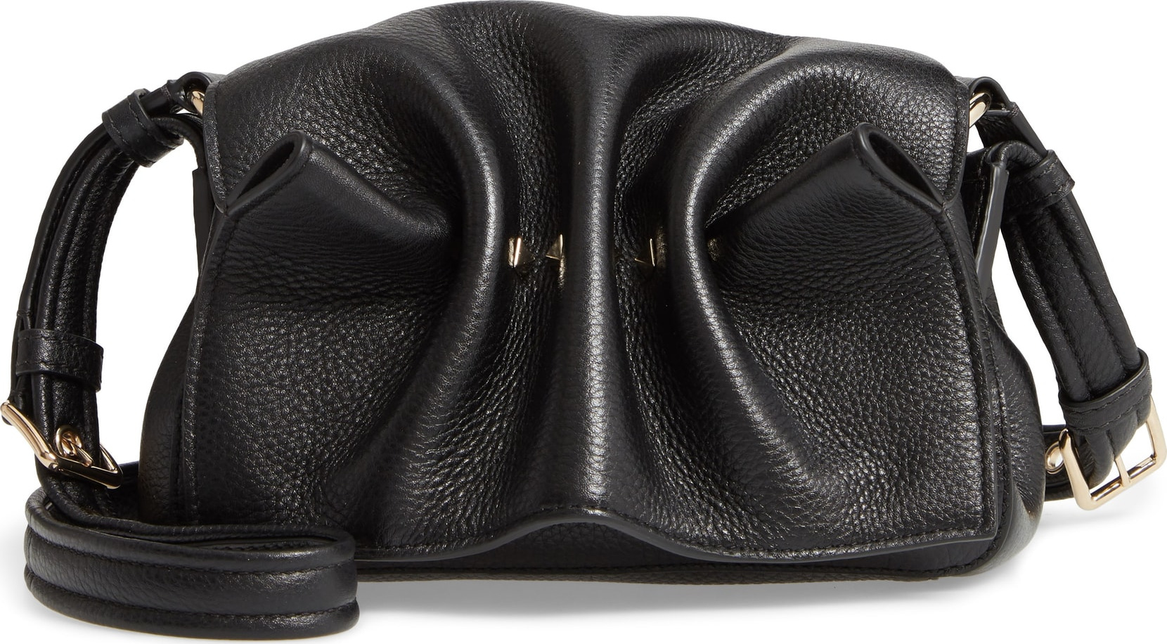 Valentino Bloomy Grained Leather Mini Shoulder Bag