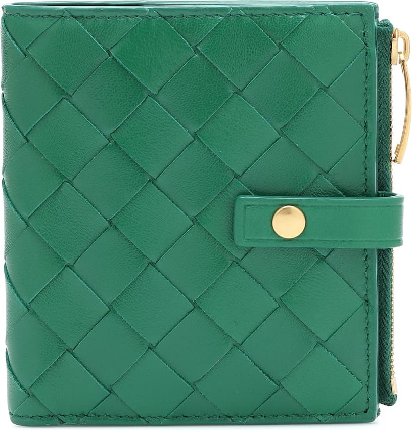 Bottega Veneta Intrecciato leather wallet