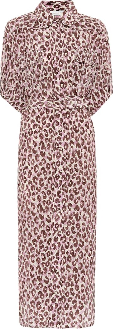 Zimmermann Super Eight silk midi dress