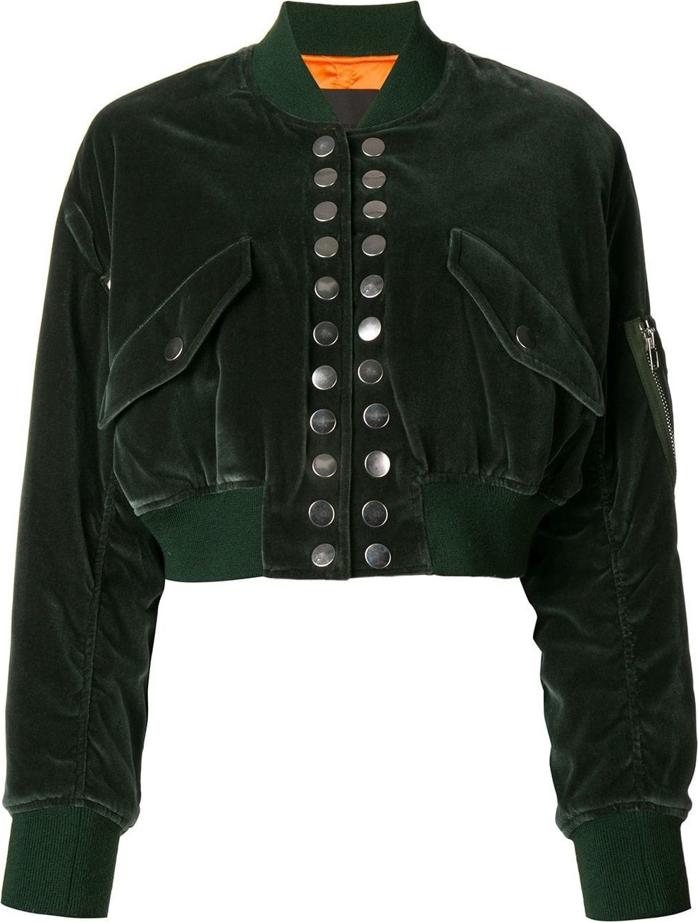 Alexander Wang cropped bomber jacket