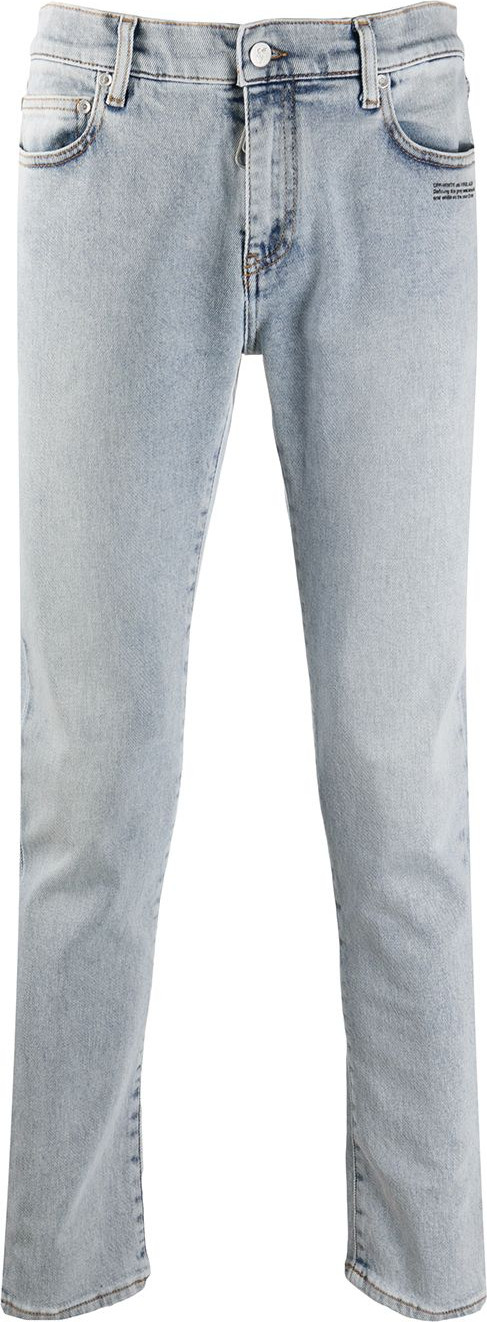Off White - Straight-leg jeans