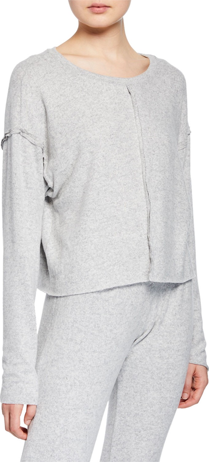 ONZIE Weekend Crewneck Long-Sleeve Pullover