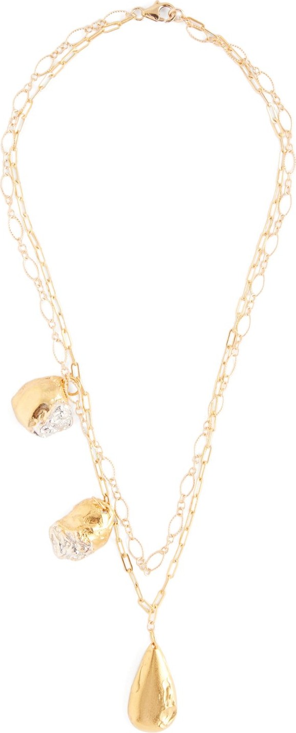 Alighieri Family 24kt gold-plated necklace