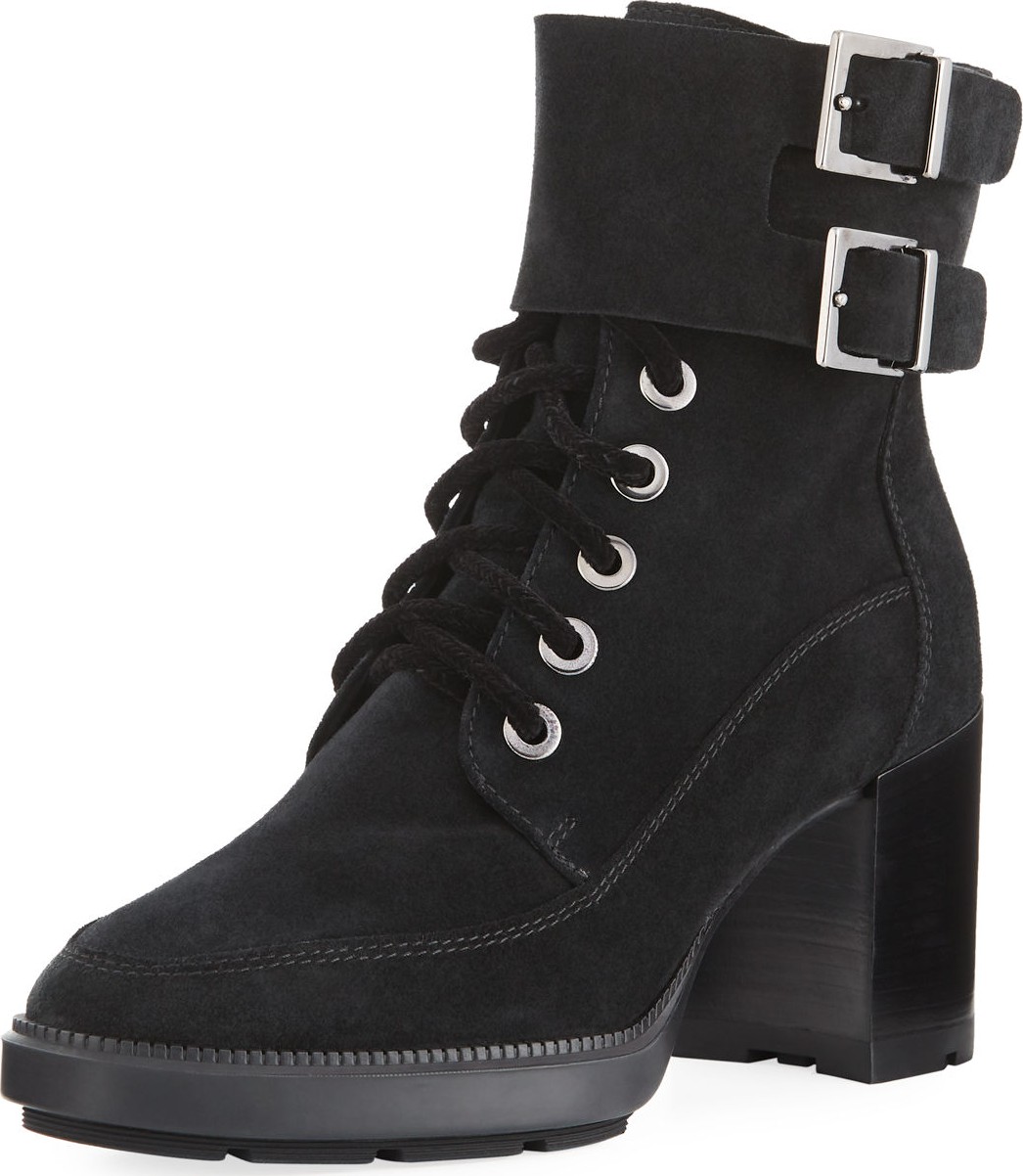 Aquatalia Irene Suede Stitched Booties