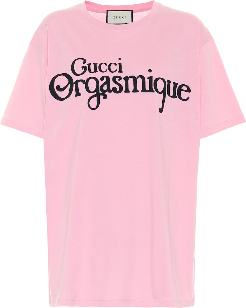 Gucci Orgasmique cotton T-shirt
