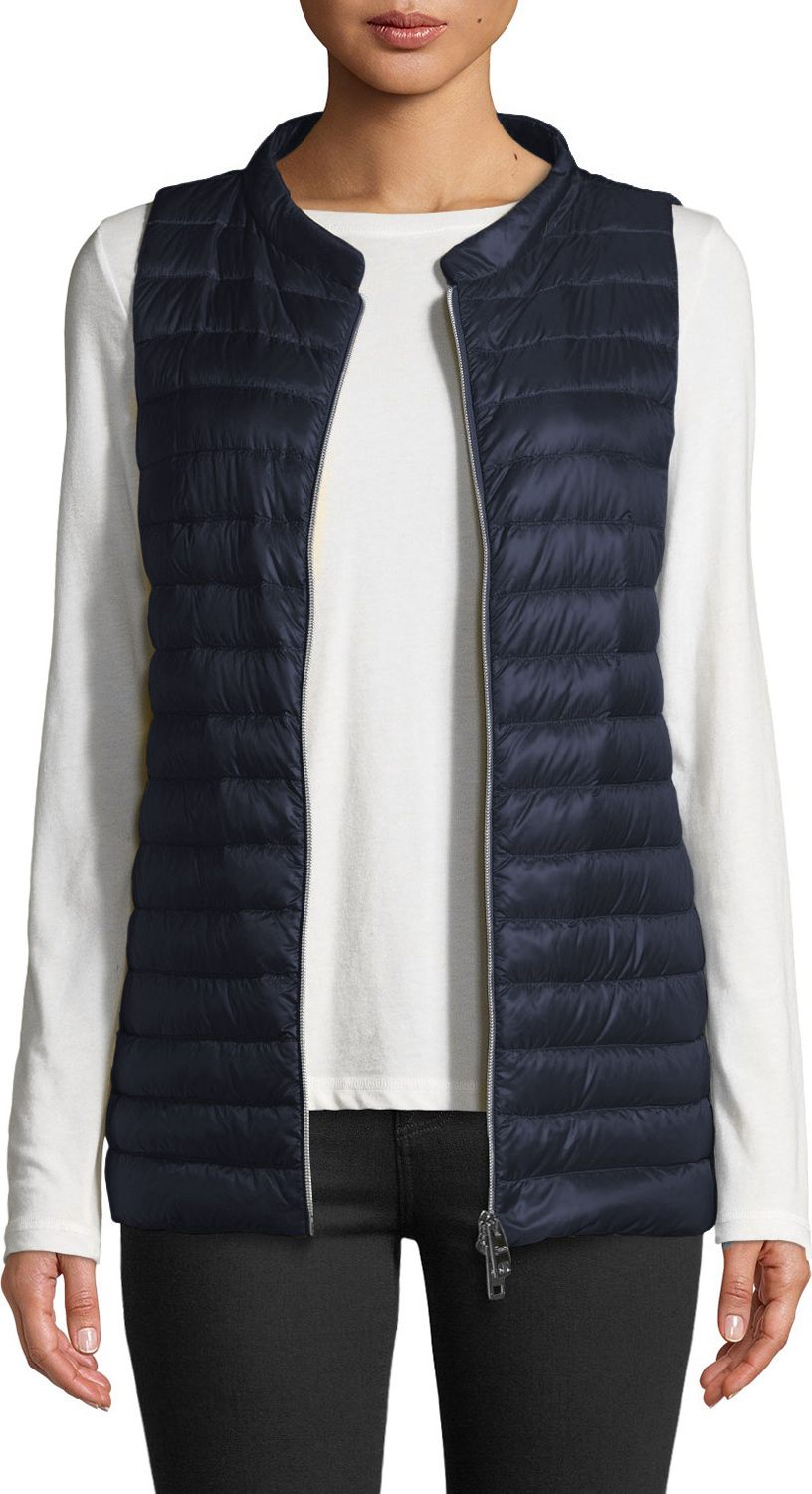 Herno Classic Channel-Quilt Nylon Vest Herno Classic Channel-Quilt Nylon Vest