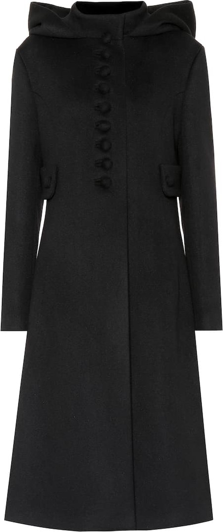 Gucci Hooded wool coat