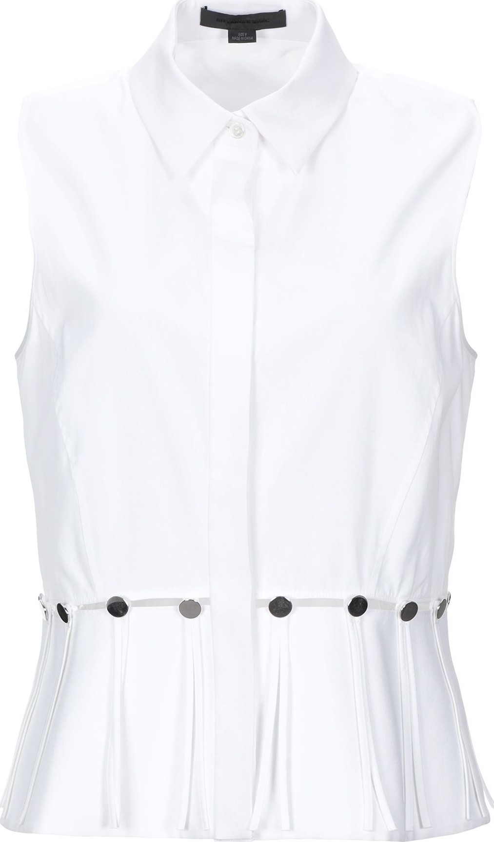 Alexander Wang Solid Color Shirts & Blouses