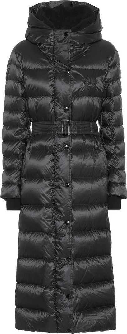 Burberry London England Hooded long down puffer coat