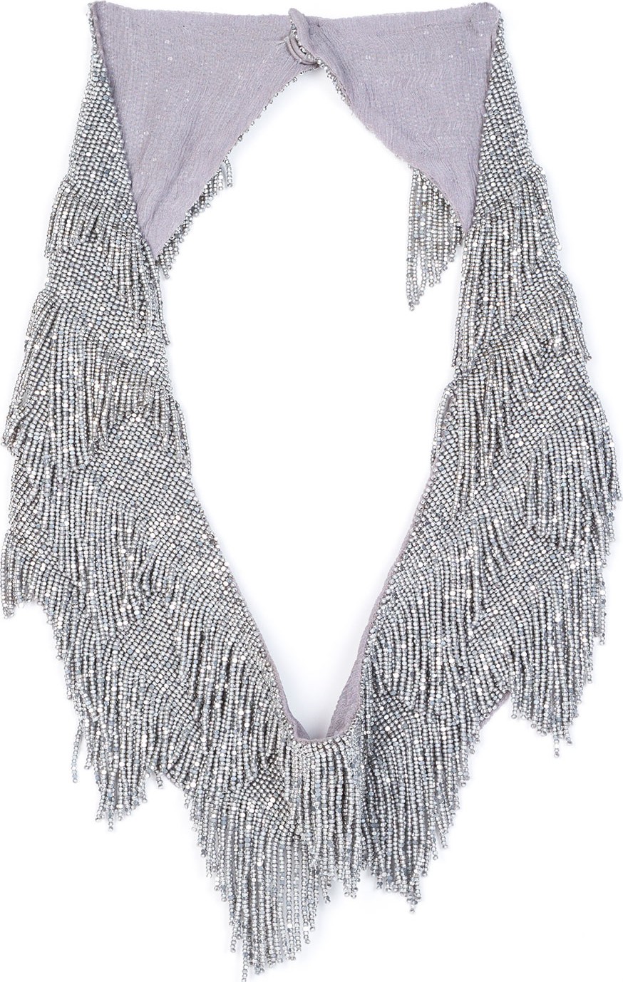 Mignonne Gavigan New York Greta Beaded Fringe Necklace
