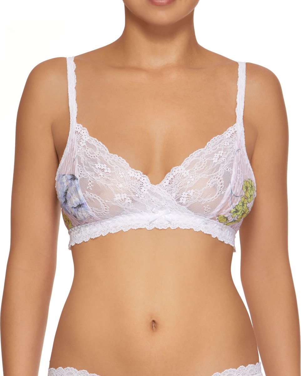 Hanky Panky Garden Stripe Lace Bralette