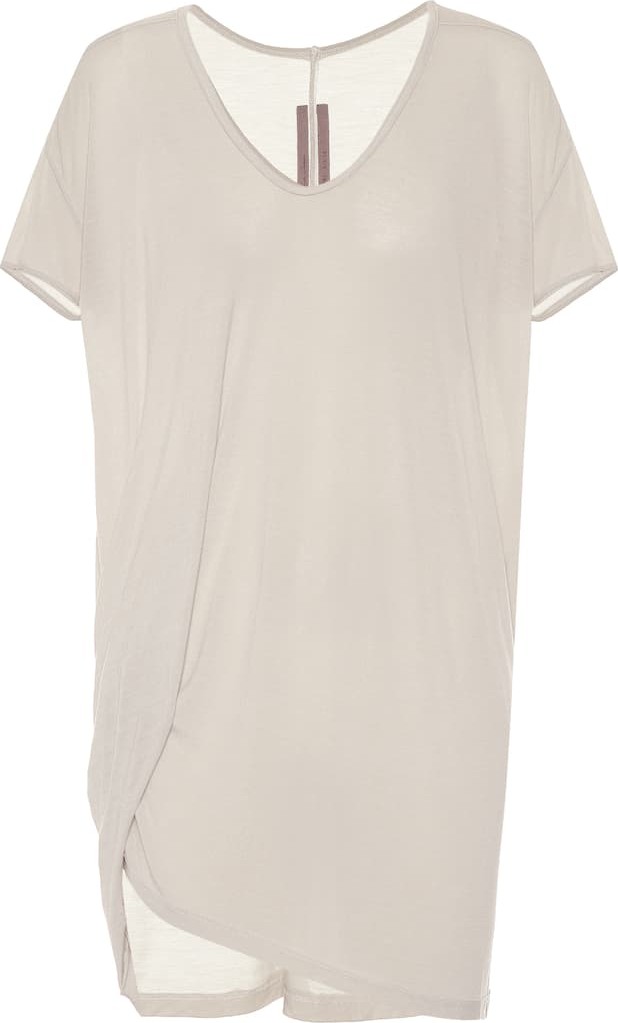 Rick Owens Silk-blend jersey top