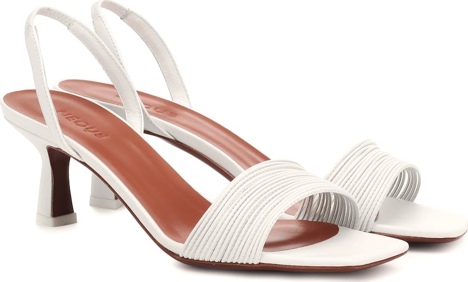 Neous Rossi leather slingback sandals
