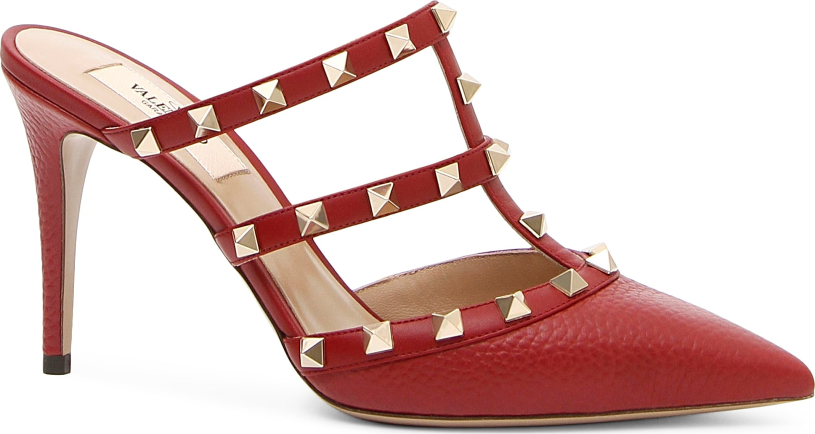Valentino Rockstud Cage Mule