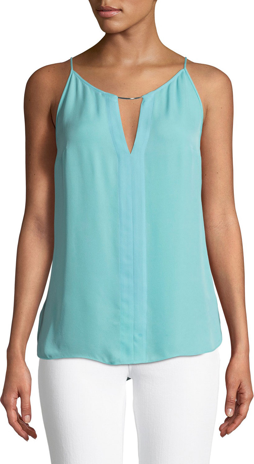 Elie Tahari Pixie Silk Sleeveless Blouse
