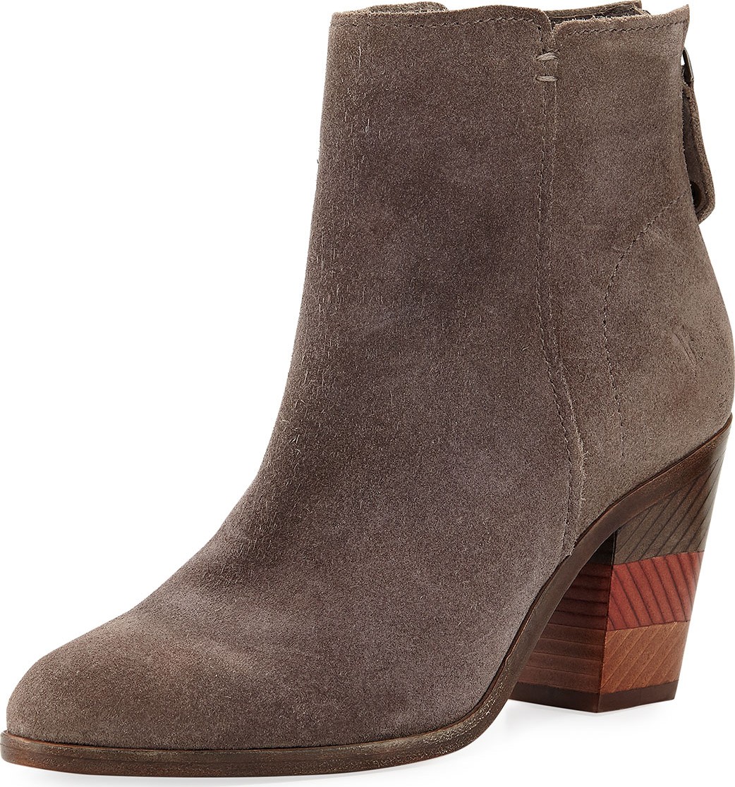 Frye Cameron Suede Ankle Booties