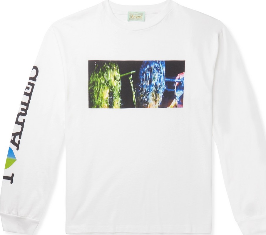 Aries Printed Cotton-Jersey T-Shirt