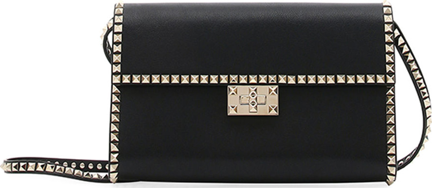 Valentino Rockstud No Limit Shoulder Bag - Buffalo Leather