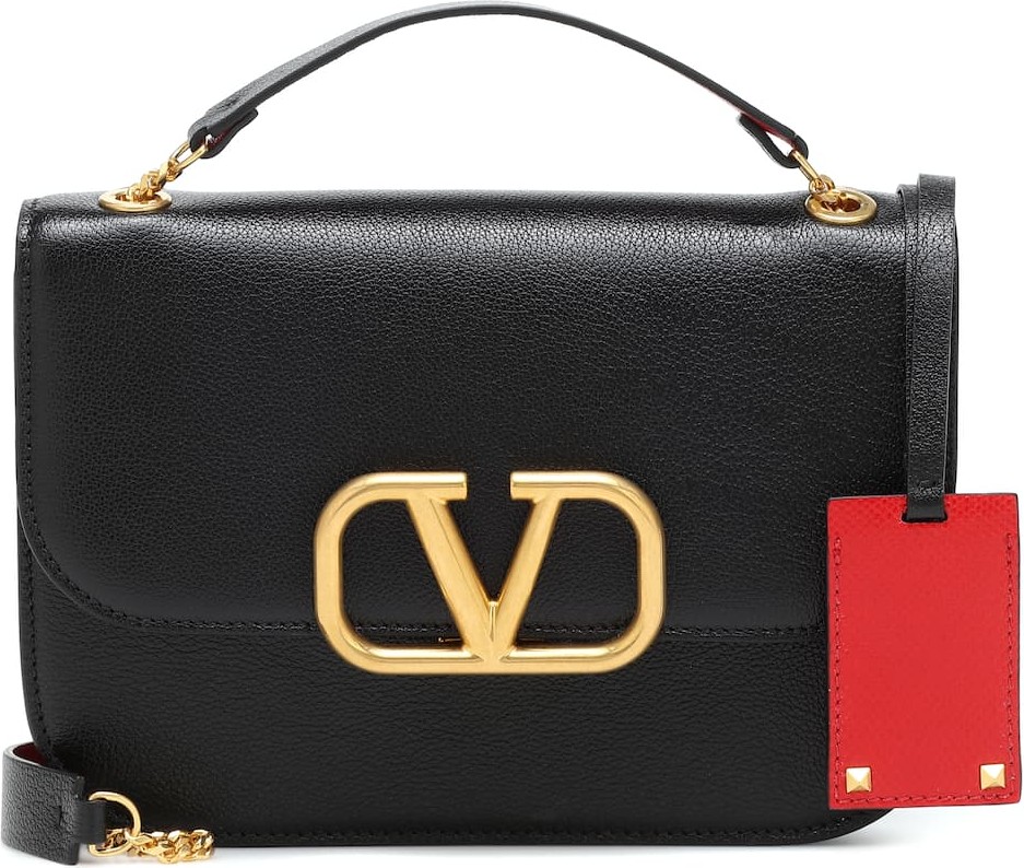 Valentino Valentino Garavani VLOCK Small leather shoulder bag