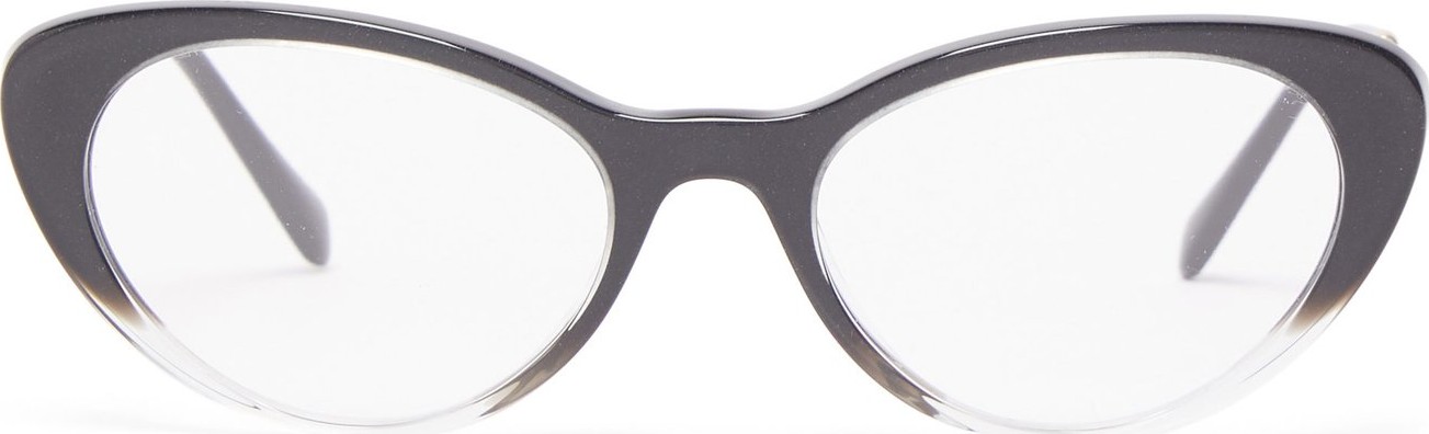 Miu Miu Cat-eye acetate glasses