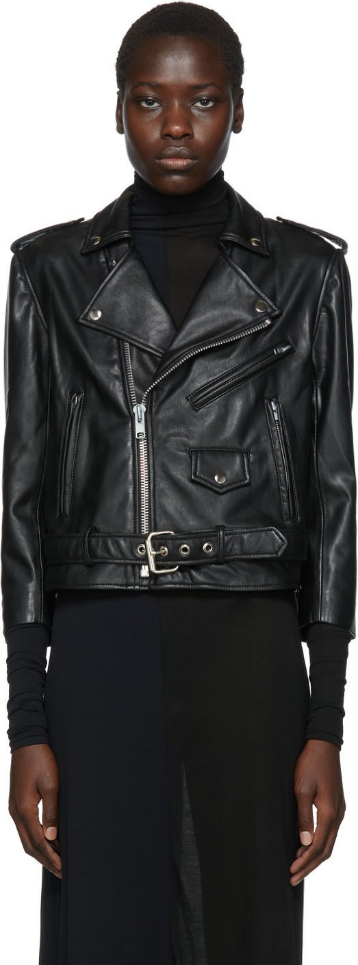 Markoo SSENSE Exclusive Vegan Moto Jacket