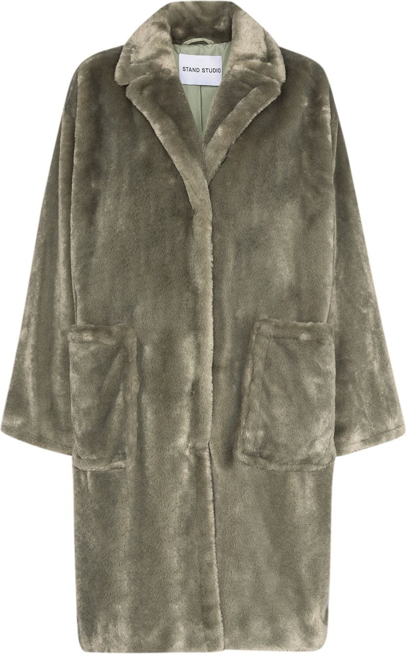 STAND STUDIO - Reyna faux fur coat