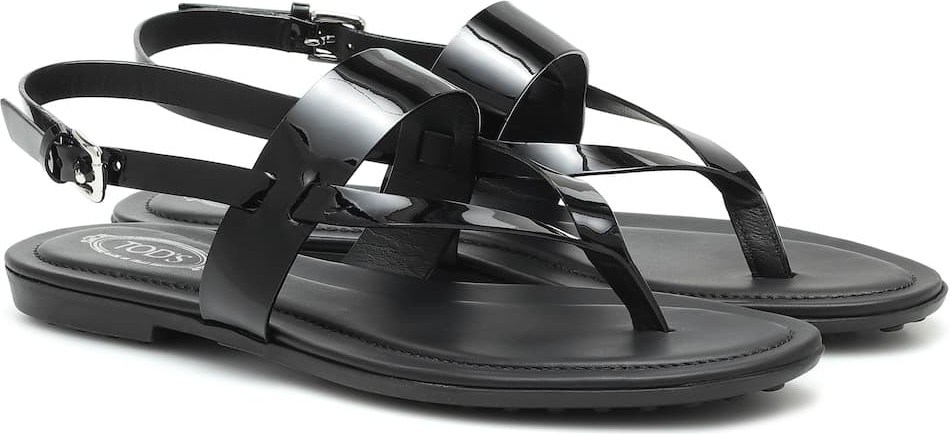 Tod's Patent leather sandals