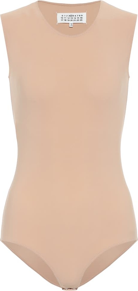 Maison Margiela Sleeveless stretch-jersey bodysuit