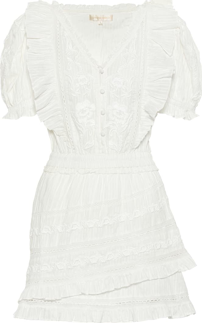 LOVESHACKFANCY Sutton cotton minidress