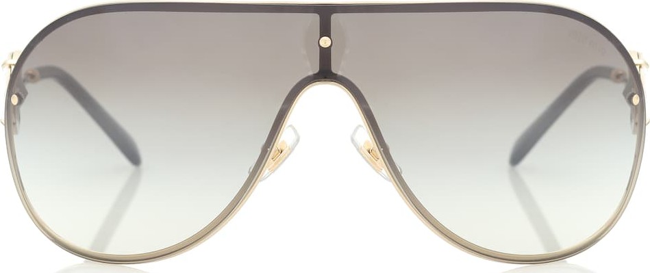 Miu Miu Embellished aviator sunglasses