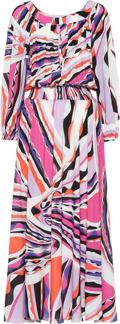 Emilio Pucci Printed midi dress
