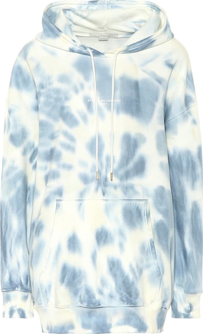 Stella McCartney Tie-dye cotton hoodie