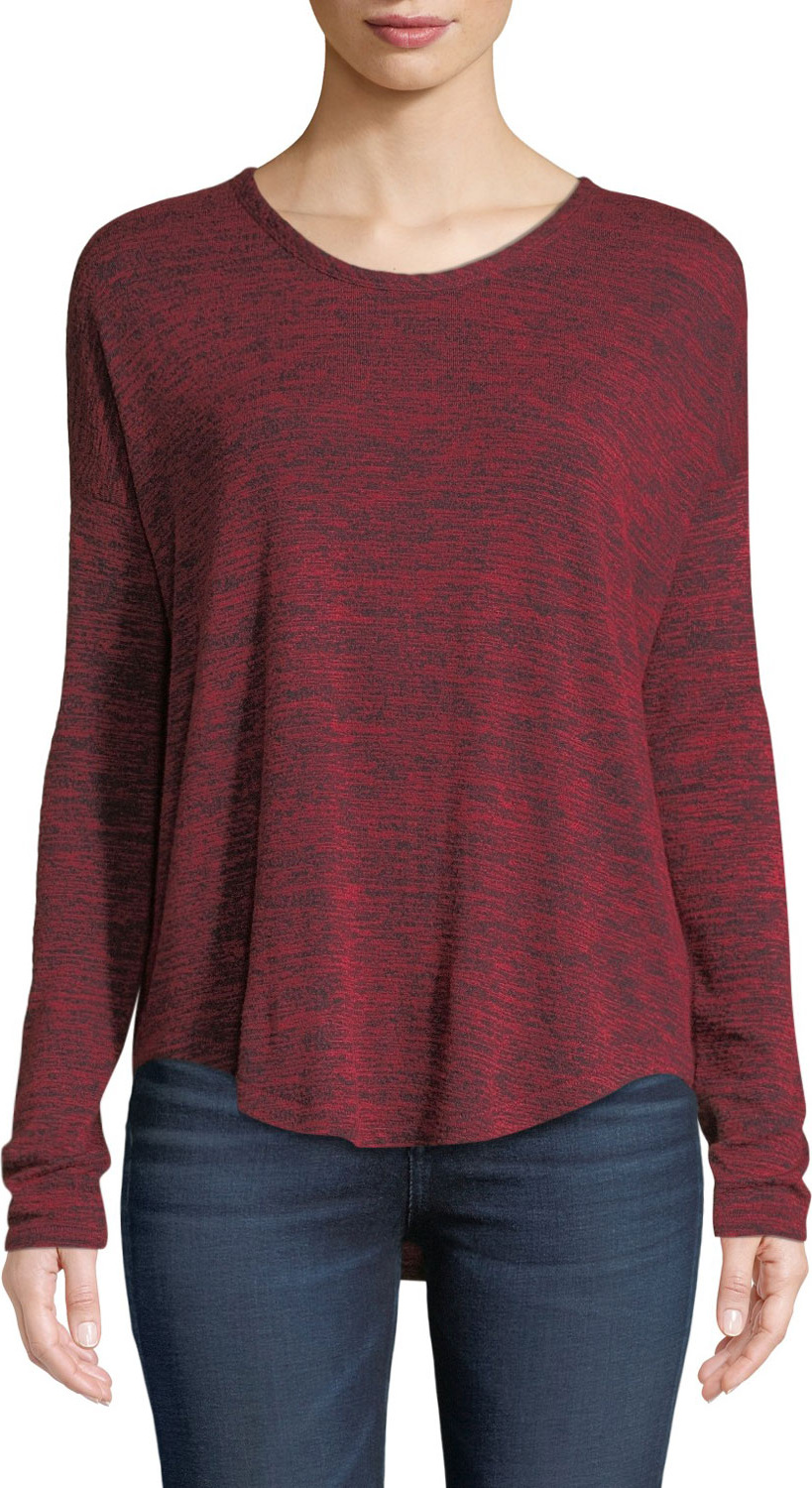 Rag & Bone Hudson Long-Sleeve Jersey Tee