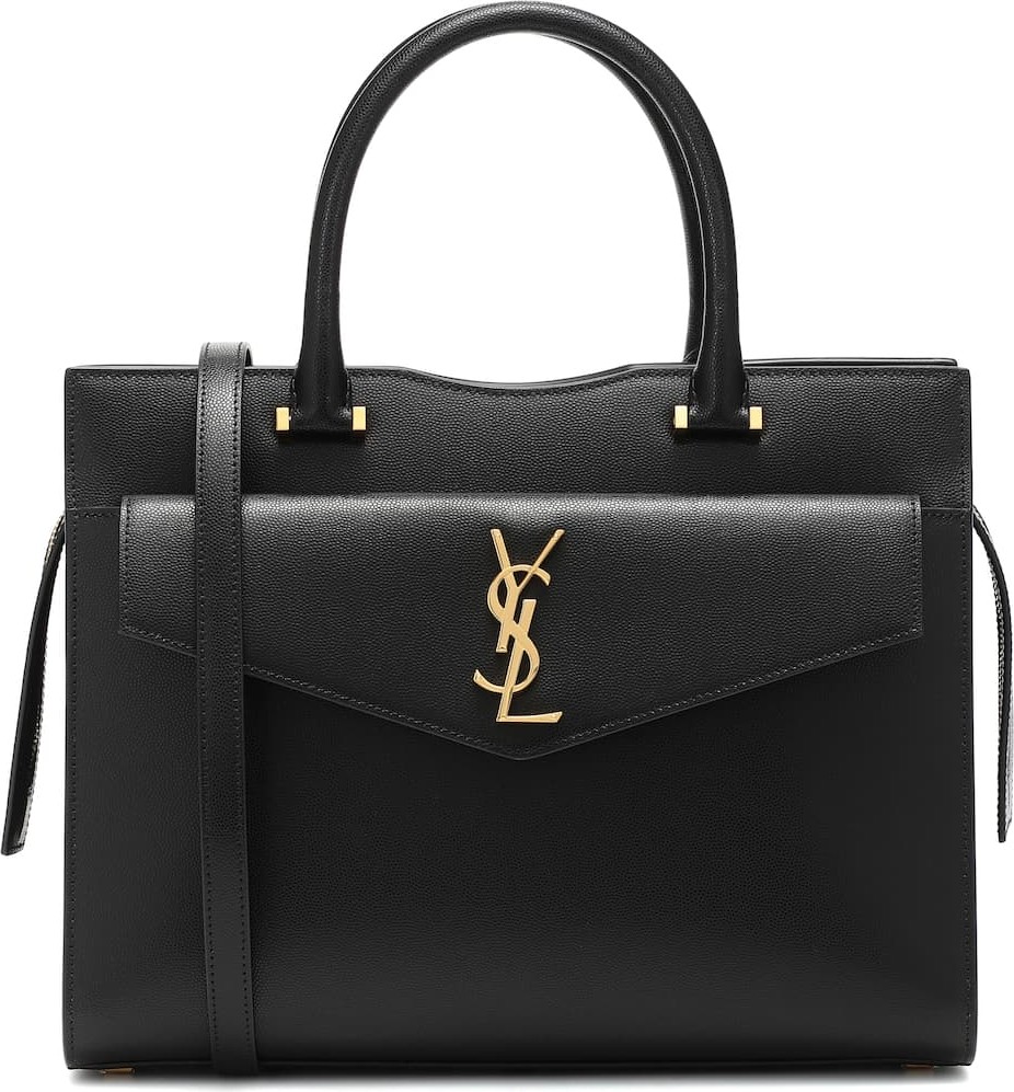 Saint Laurent Uptown Medium leather tote