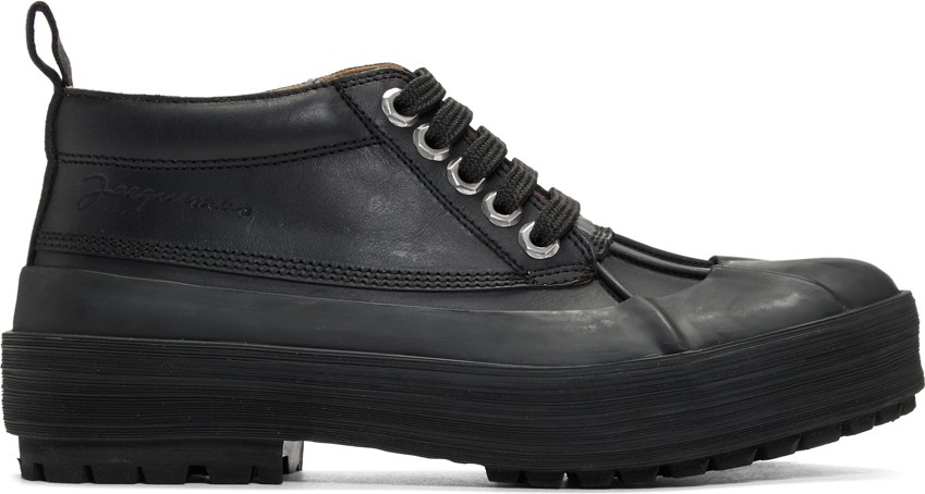 Jacquemus Black 'Les Meuniers' Boots