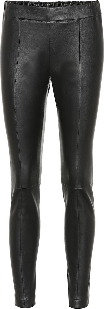 Salvatore Ferragamo Skinny leather pants