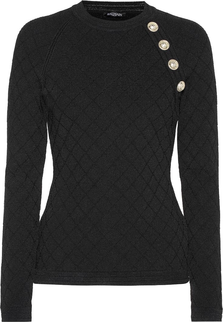 Balmain Jacquard sweater