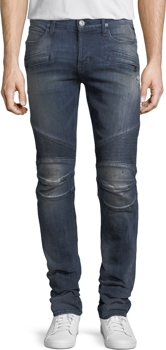 Hudson Men's Blinder Biker Jeans, Babylon