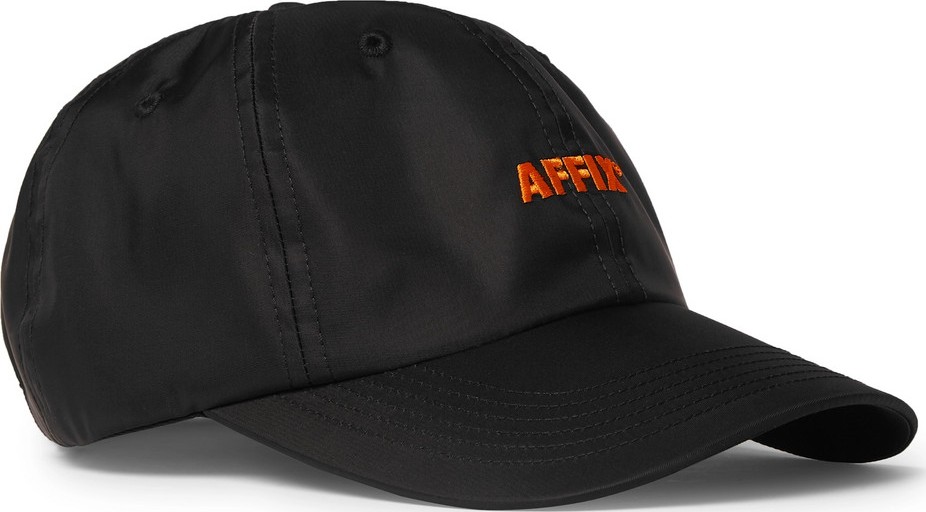 Affix Logo-Embroidered Nylon Baseball Cap