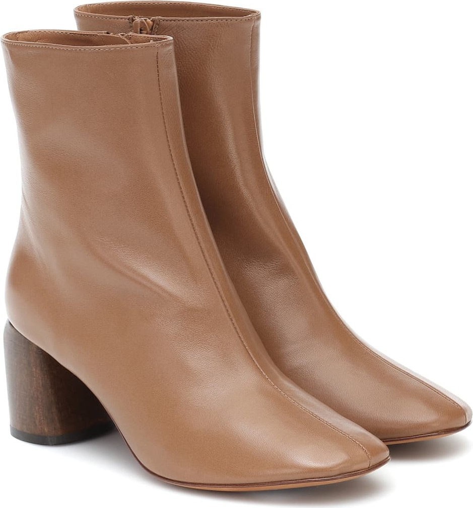 Loq Georgia leather ankle boots