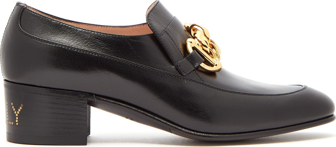 Gucci Ebal Horsebit leather loafers