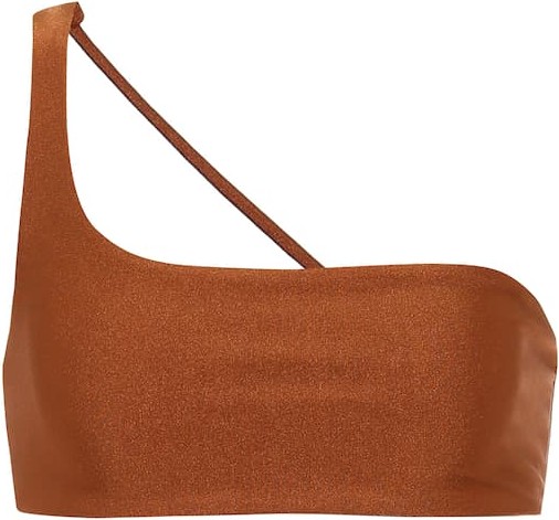 Jade Swim Exclusive to Mytheresa – Apex one-shoulder bikini top