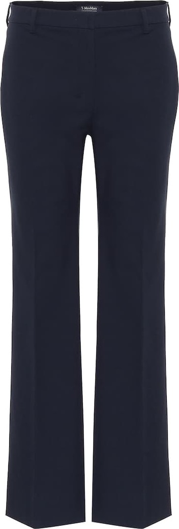 Max Mara Tebano mid-rise straight pants