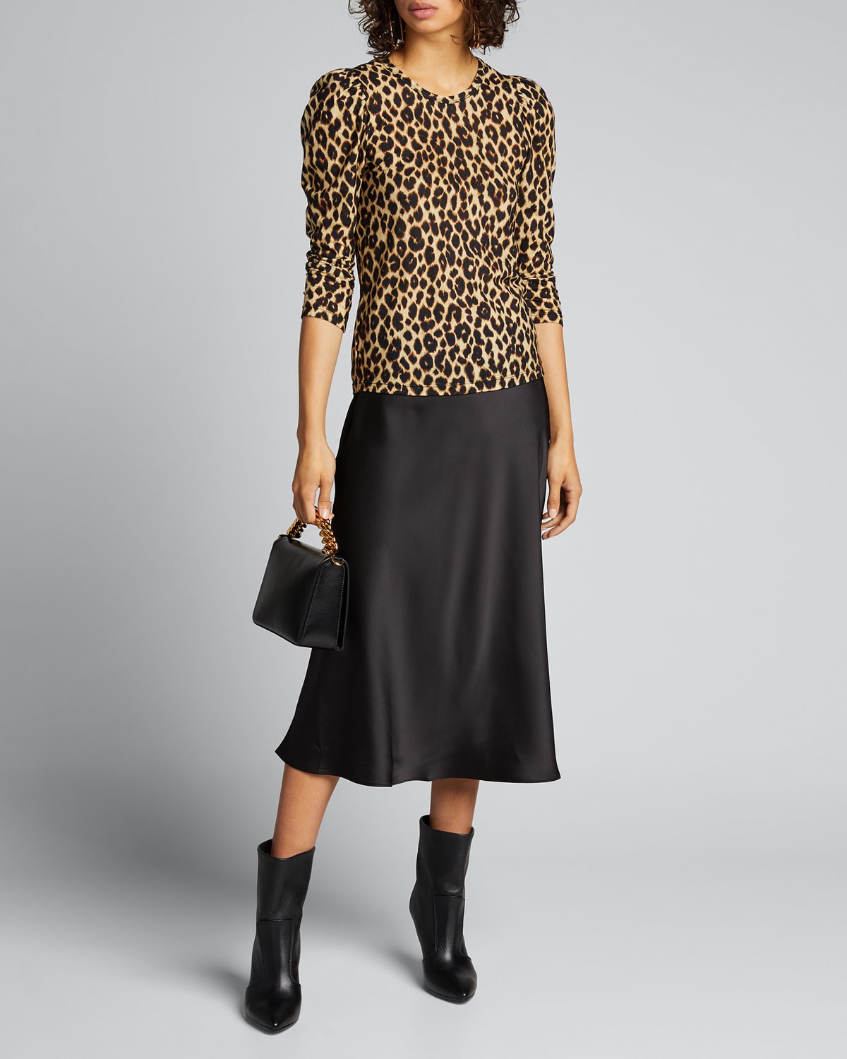 A.L.C. Karlie Leopard-Print Tee
