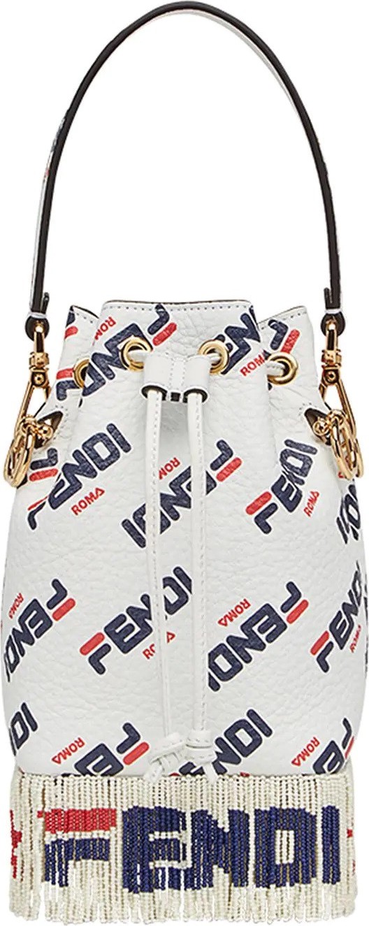 Fendi Fendi Mania Mini Fringed Mon Tressor