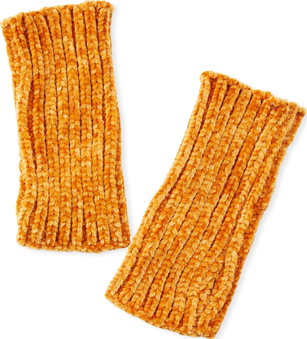 Rebecca Minkoff Rib Knit Chenille Arm Warmers