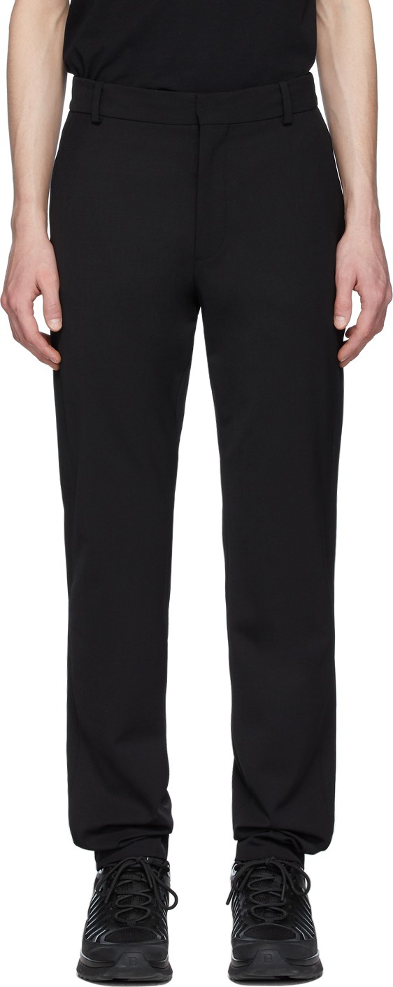 Balmain Black Tailoring Fit Trousers