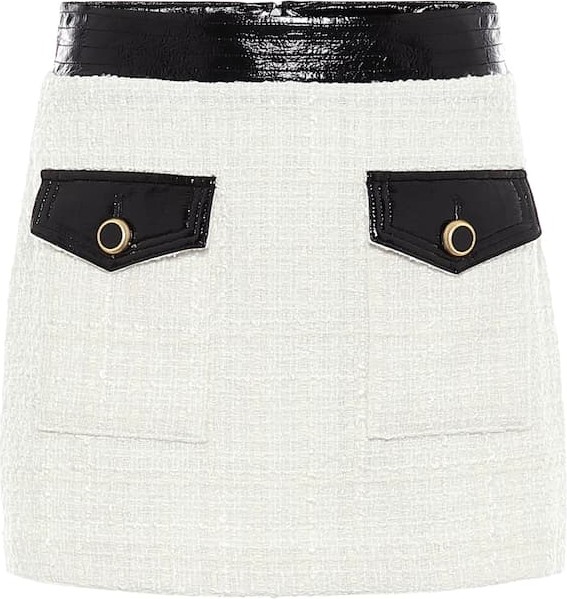 Veronica Beard Lucy boucle tweed miniskirt