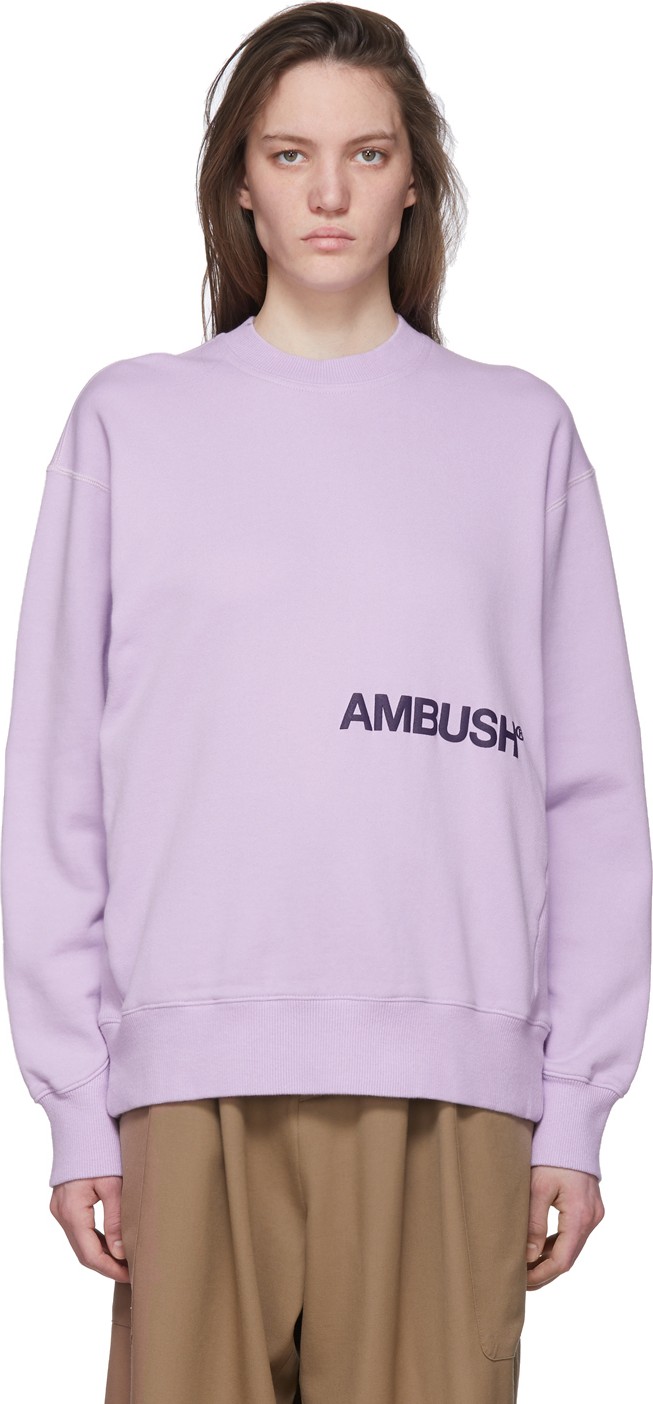 Ambush Pink Logo Sweatshirt